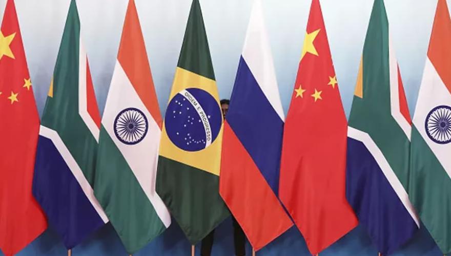 Flags of countries that has join BRICS 