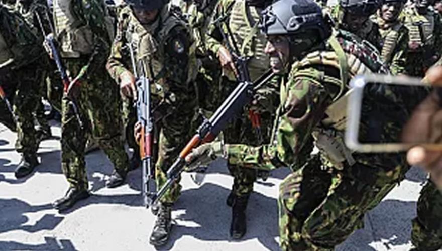 Kenya soldiers 
