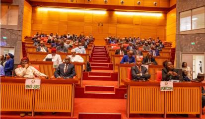 The community Parliament in Abuja Nigeria 