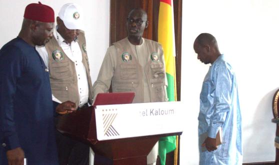 Acting head of election observers ECOWAS 
