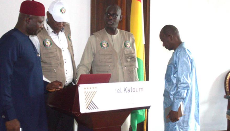 Acting head of election observers ECOWAS 