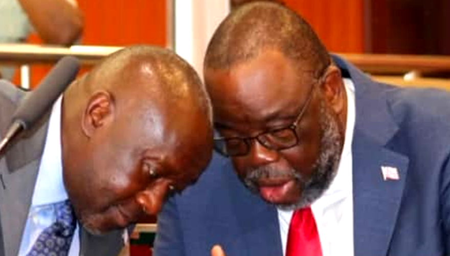 Two Liberian senators on drug issues in Liberia Snowe Jr 