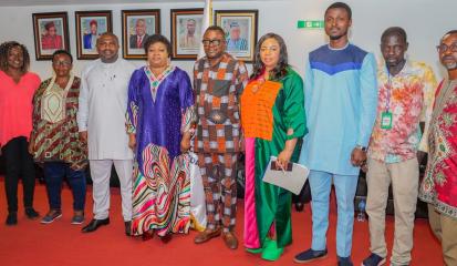 ECOWAS Parliament Speaker Receives Congratulatory Visit From AWALCO