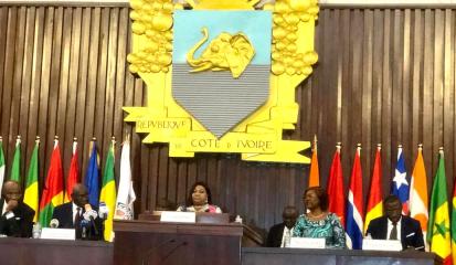 Rt. Hon Memounatou Ibrahima speaker of 6th ECOWAS Parliament 